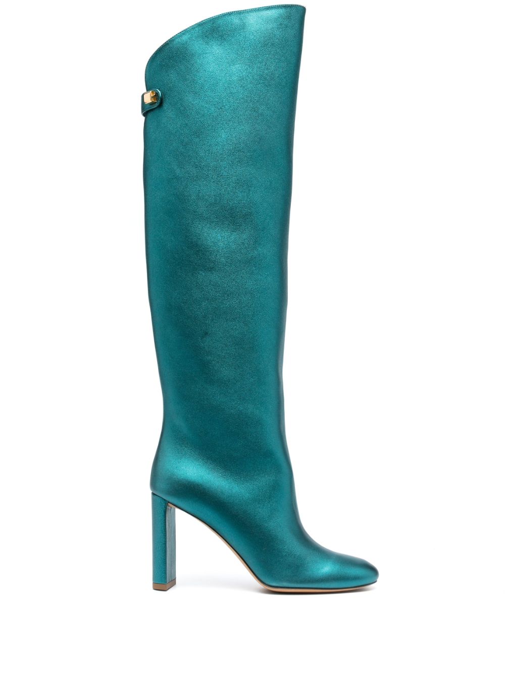 Maison Skorpios Adriana 90mm knee-high boots - Blue von Maison Skorpios