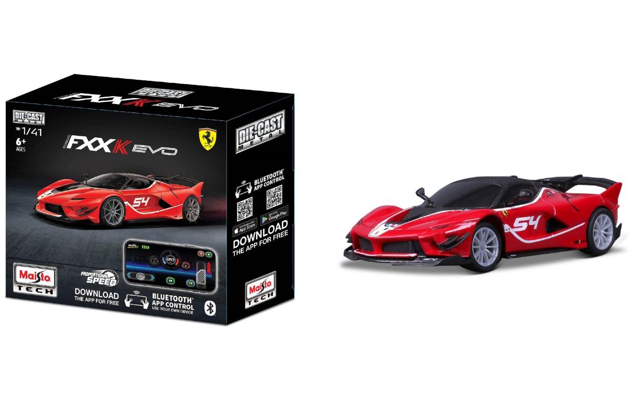 Maisto® RC-Auto »RC Power Racer Ferrari FXXK Evo Bluetooth«