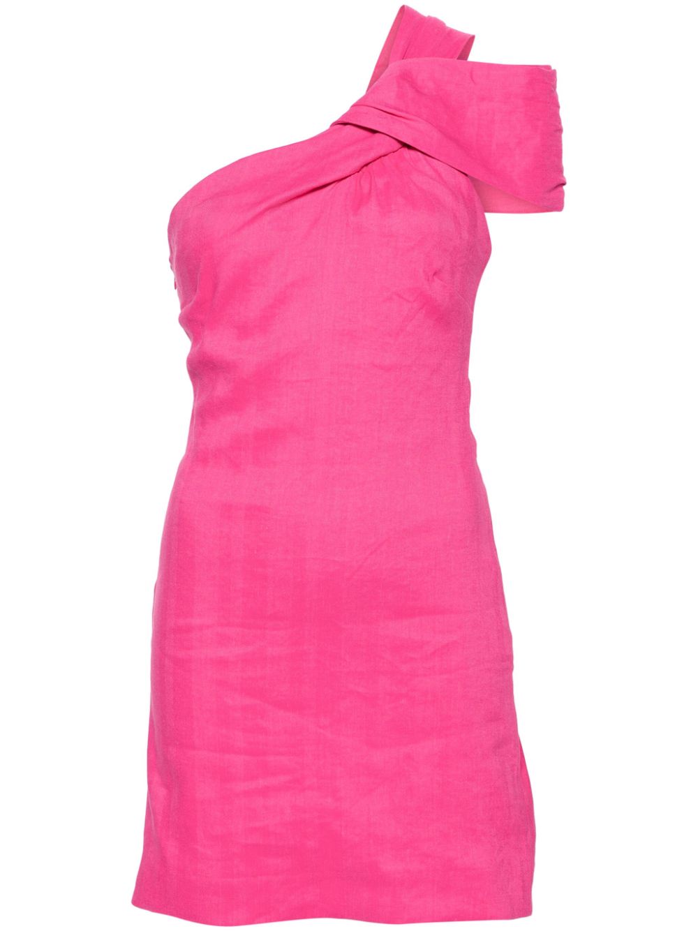 Maje crossover-neck minidress - Pink von Maje