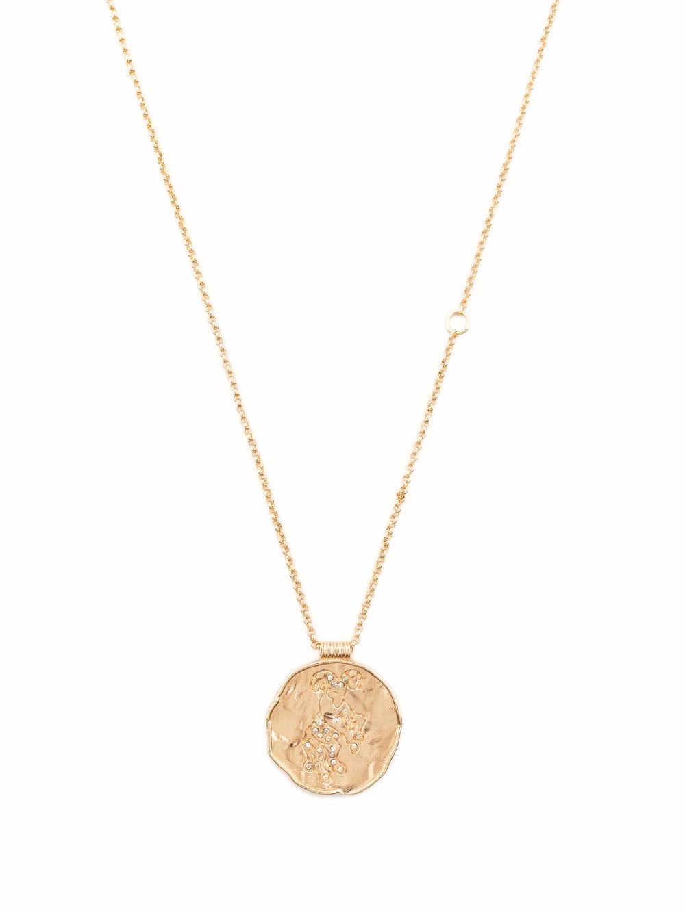 Maje Zodiac Medal pendant necklace - Gold von Maje