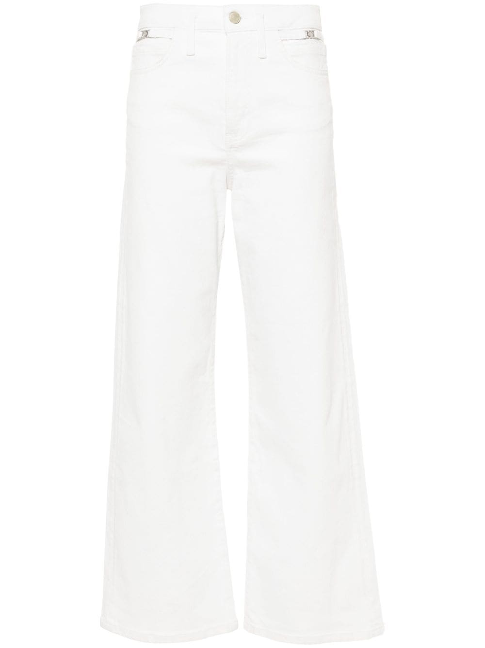 Maje high-rise straight-leg jeans - White von Maje