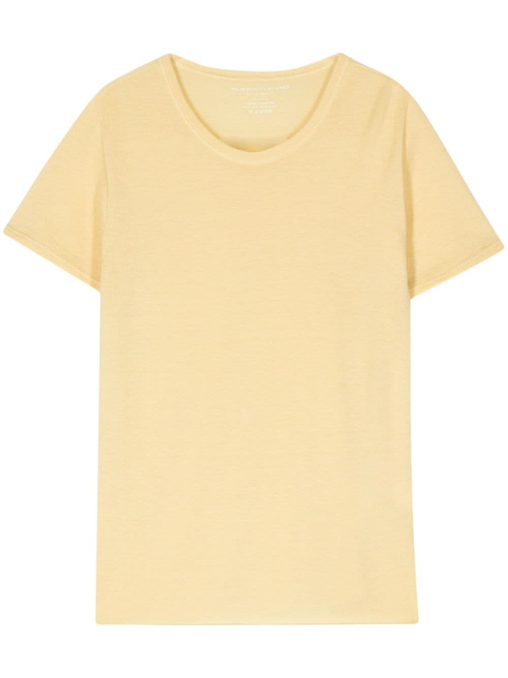 Majestic Filatures cashmere knitted top - Yellow von Majestic Filatures