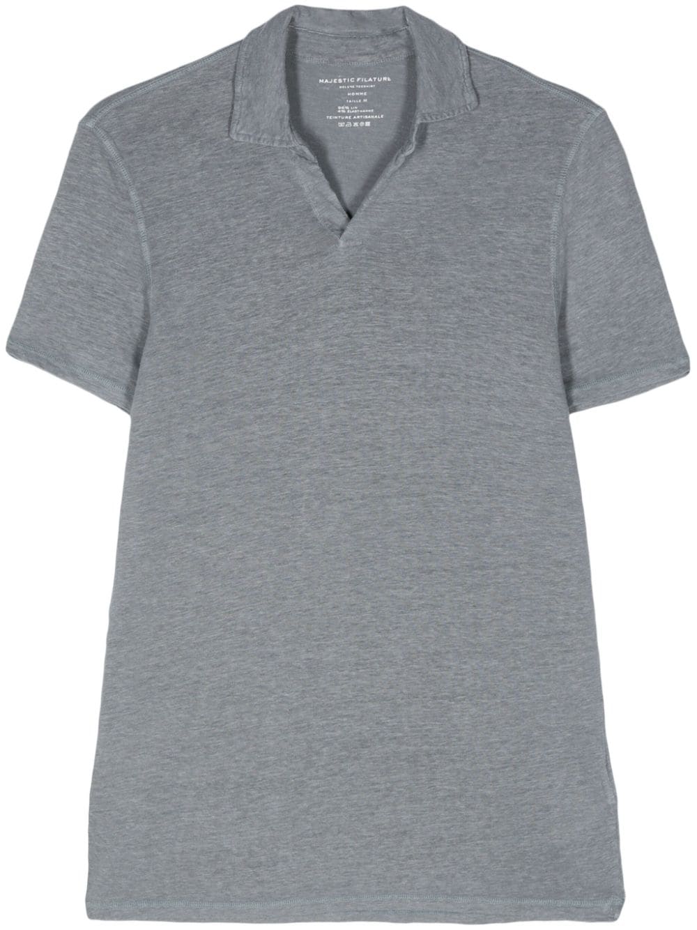 Majestic Filatures fine-ribbed polo shirt - Blue von Majestic Filatures