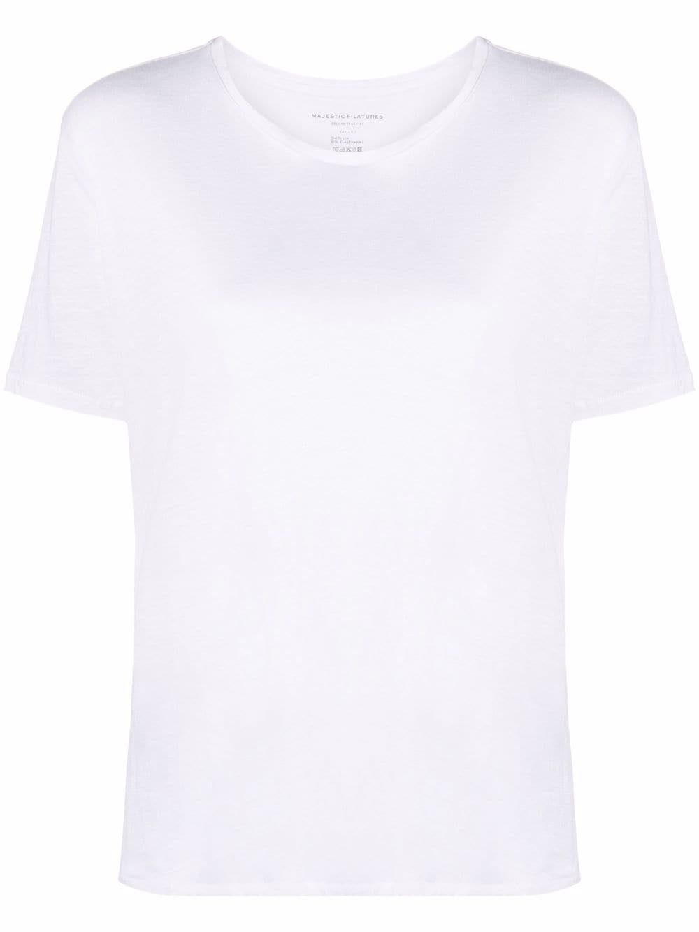 Majestic Filatures lightweight linen-blend T-shirt - White von Majestic Filatures
