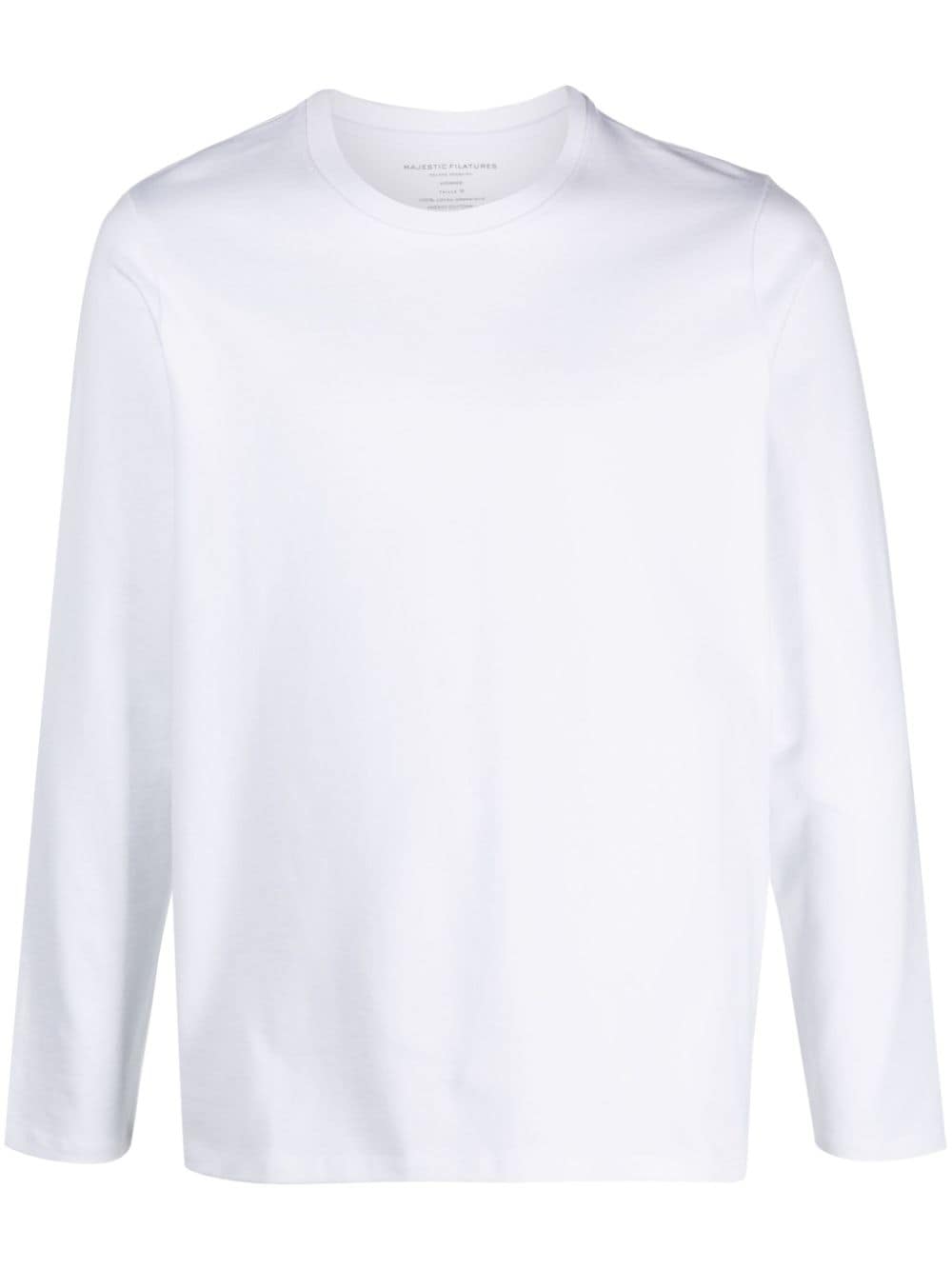 Majestic Filatures long-sleeve organic-cotton T-shirt - White von Majestic Filatures