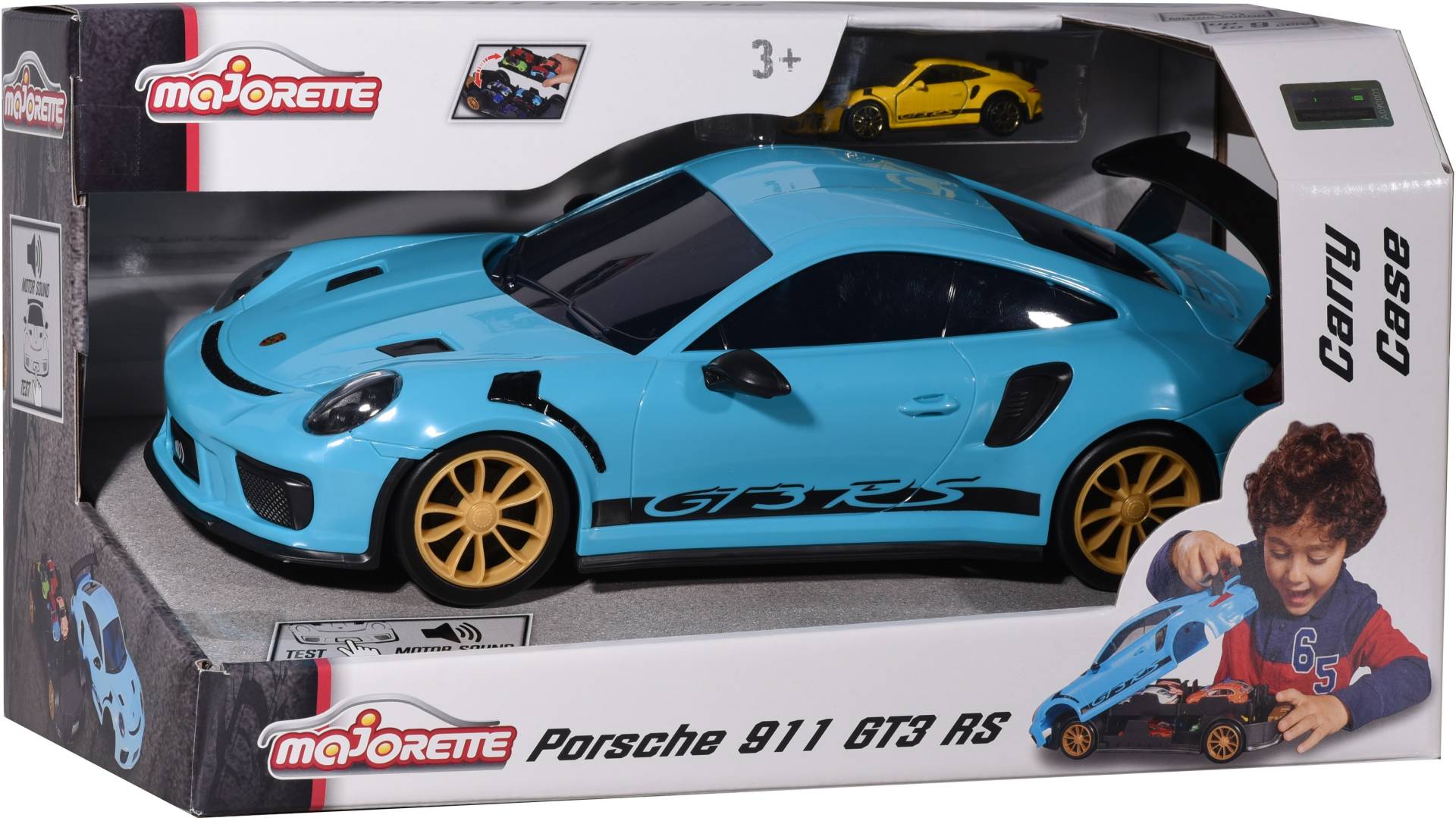 majORETTE Spielzeug-Auto »Porsche 911 GT3 RS - Carry Case« von Majorette