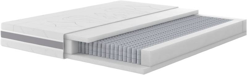 Malie Taschenfederkernmatratze »Matratze Mecklenburger, in 90x200 cm, 140x200 cm & weitere Grössen«, 24 cm hoch, 1000 Federn, (1 St.), Matratze H2, H3, H4 von Malie