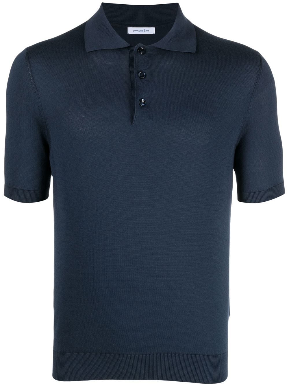 Malo cotton polo shirt - Blue von Malo