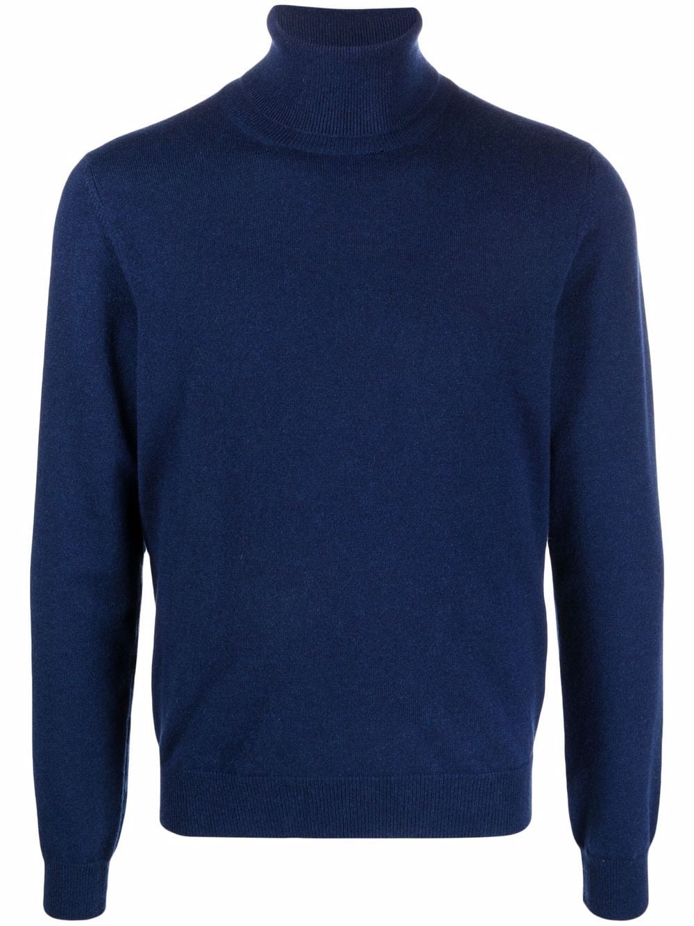 Malo roll neck cashmere jumper - Blue von Malo
