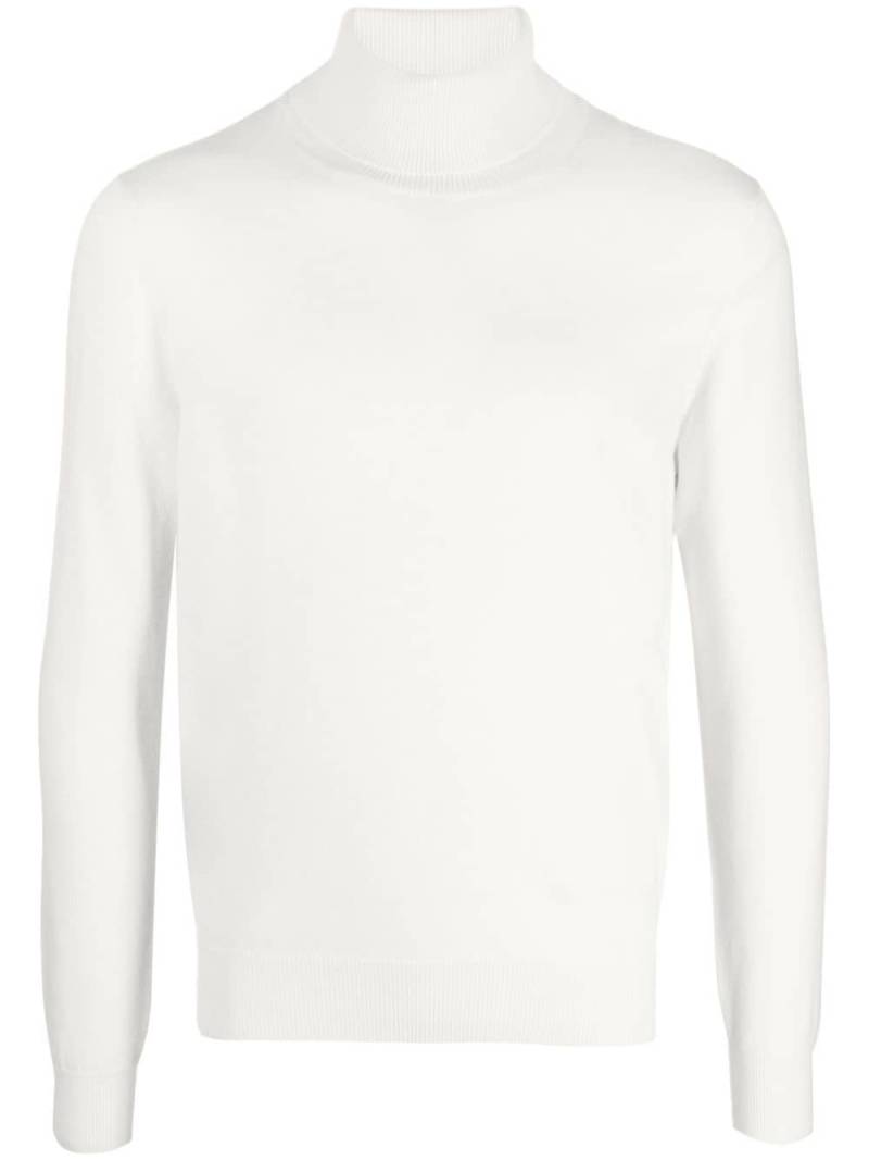 Malo roll-neck cashmere jumper - White von Malo