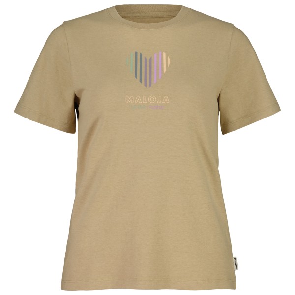 Maloja - Women's AdamekM. - T-Shirt Gr L beige von Maloja