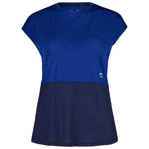 Maloja - Women's SchwarzenseeM. - Merinoshirt Gr L;M;S;XL;XS blau/türkis;rosa;schwarz;schwarz/rosa von Maloja