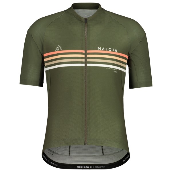 Maloja - ZognoM. - Velotrikot Gr L;M;S;XL oliv;schwarz von Maloja