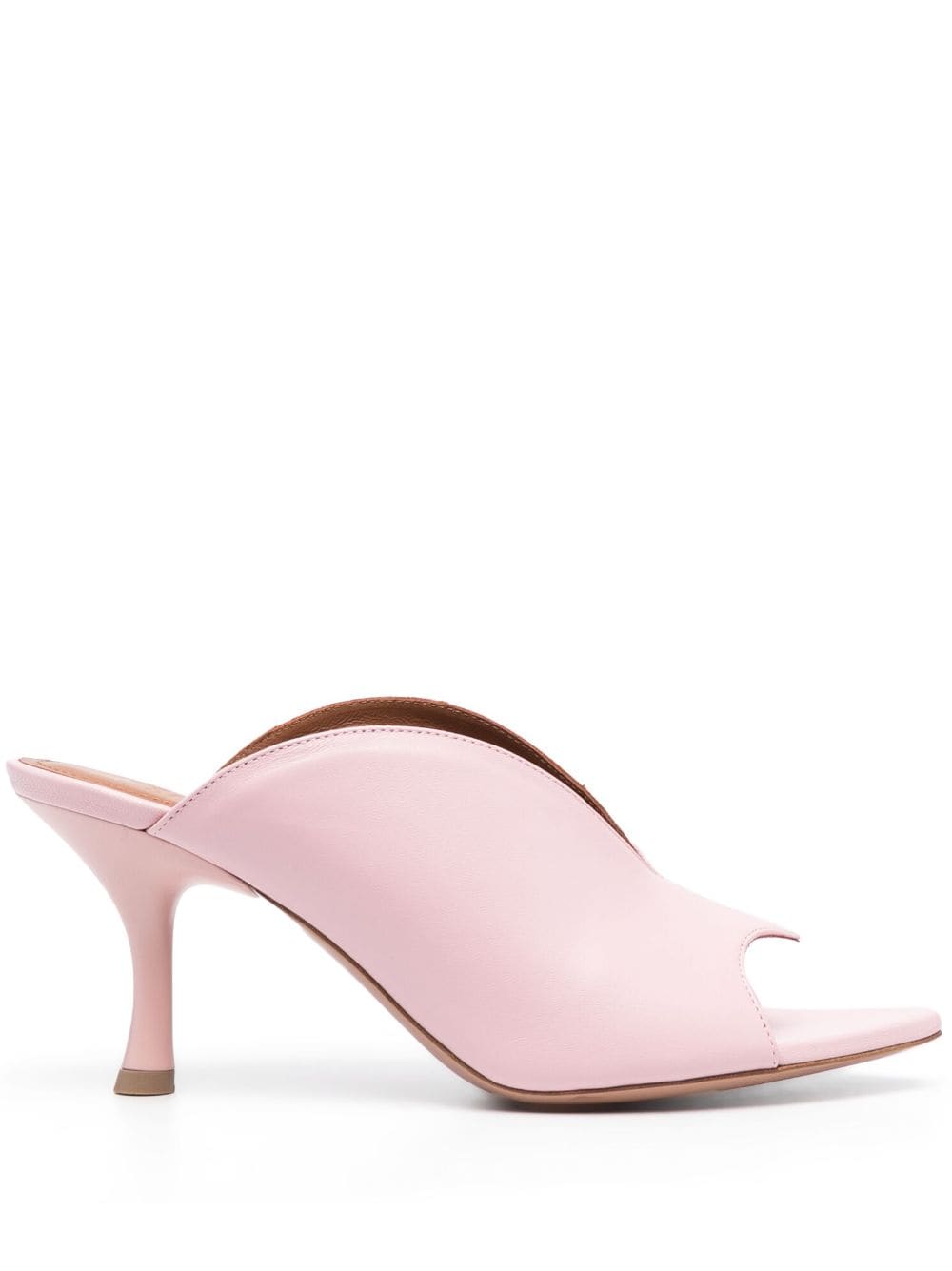 Malone Souliers 80mm Henri leather mules - Pink von Malone Souliers