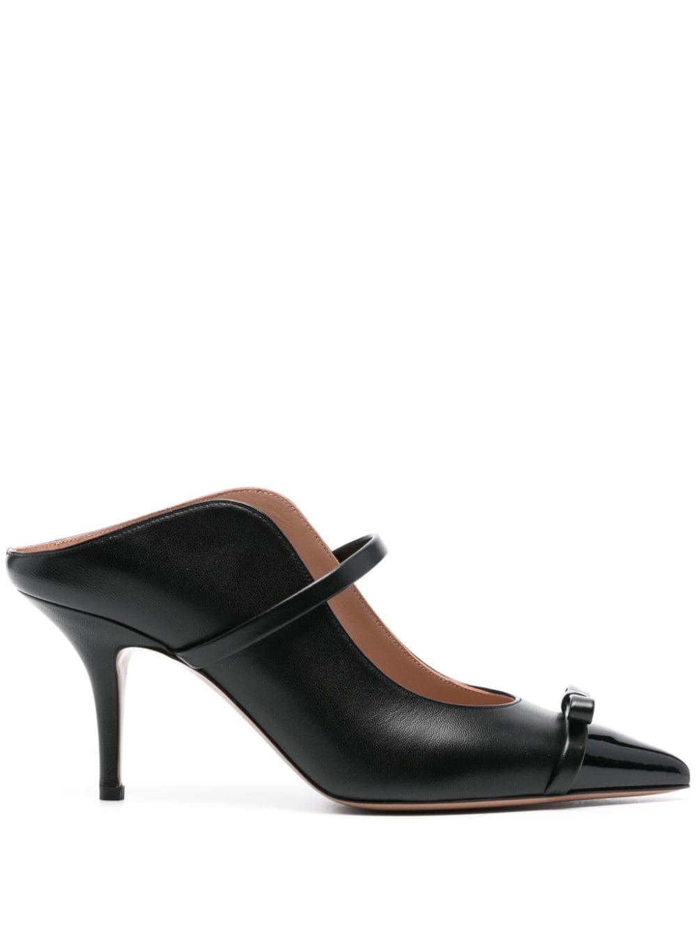 Malone Souliers Blanca 70mm leather mules - Black von Malone Souliers