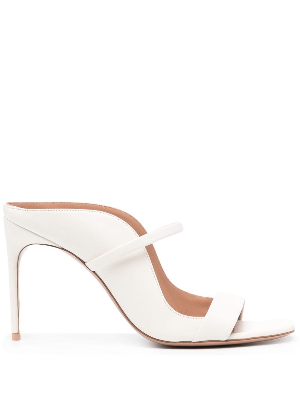 Malone Souliers Carlotta 90mm leather mules - White von Malone Souliers