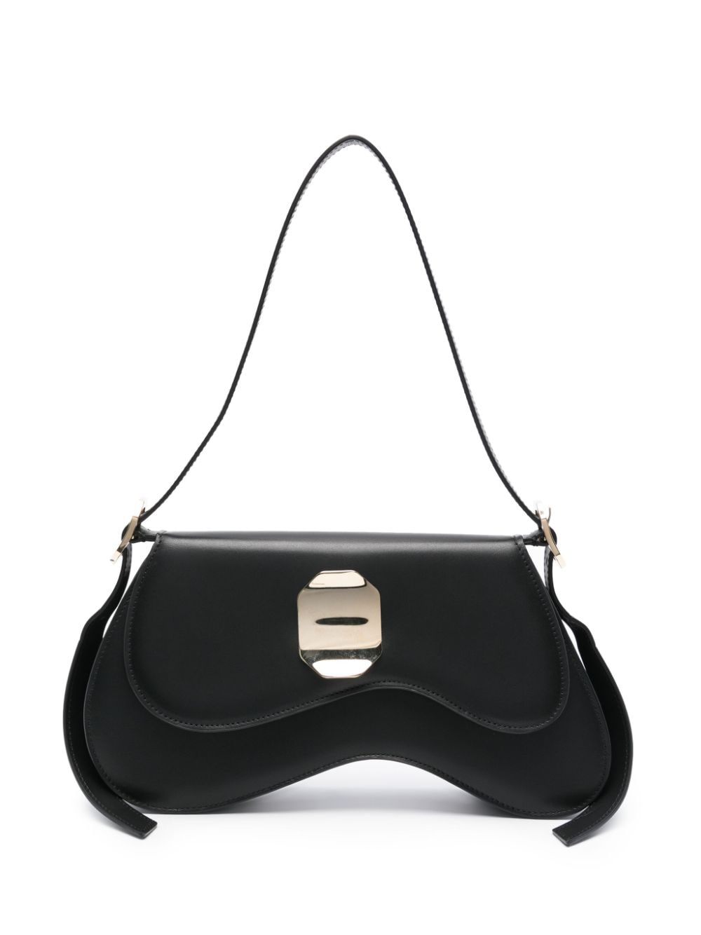 Malone Souliers Divine asymmetric leather bag - Black von Malone Souliers