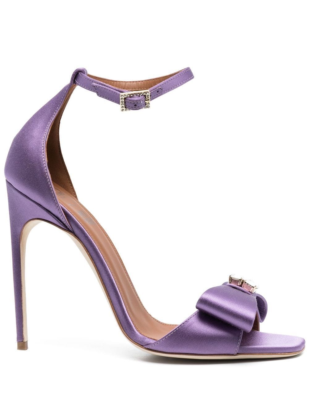 Malone Souliers Emily 110mm satin stilettos - Purple von Malone Souliers