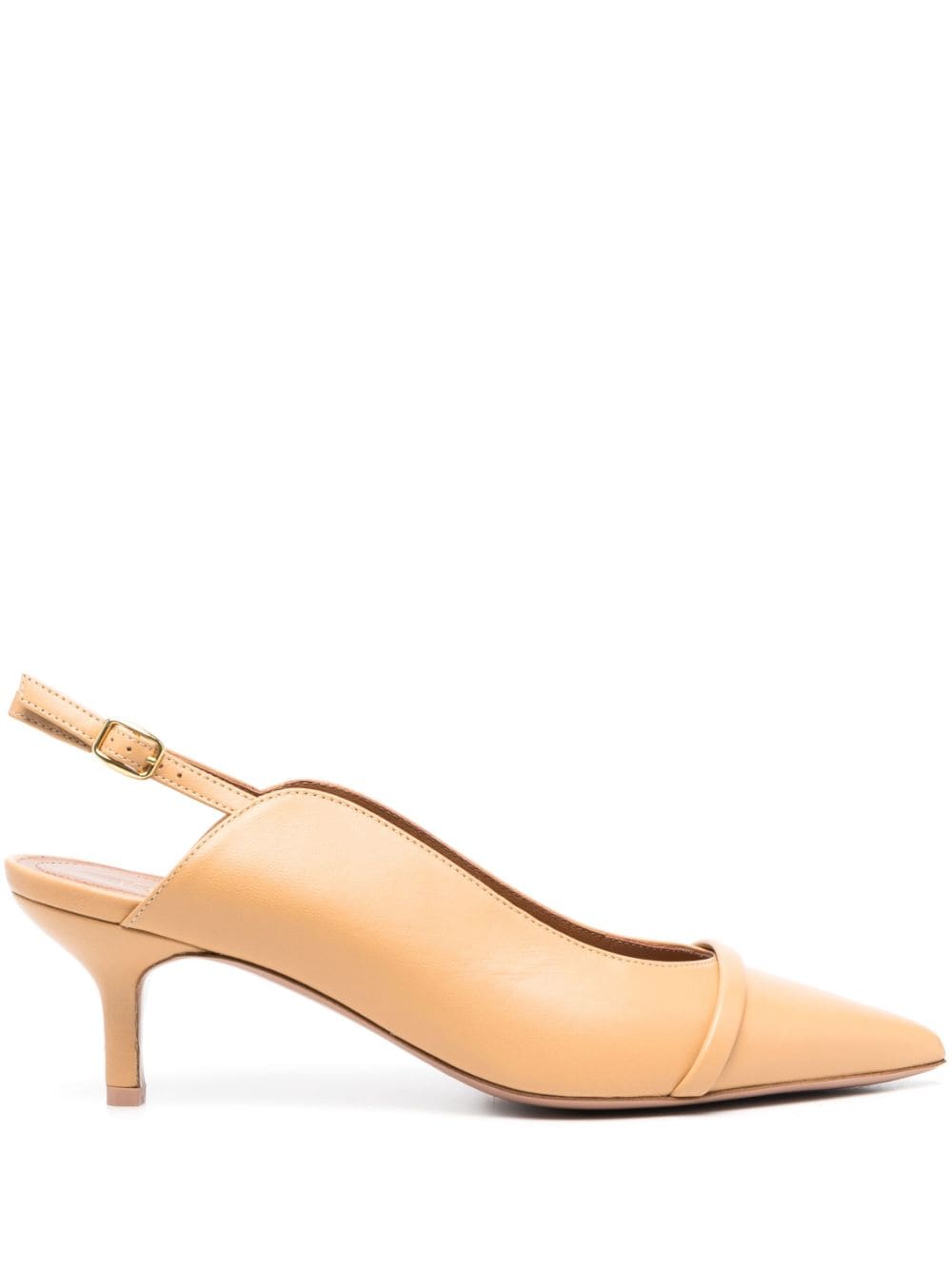 Malone Souliers Marion 45mm leather slingback pumps - Neutrals von Malone Souliers