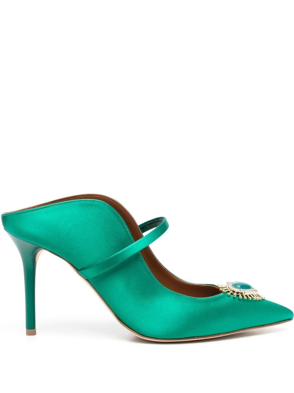 Malone Souliers Maureen 90mm mules - Green von Malone Souliers