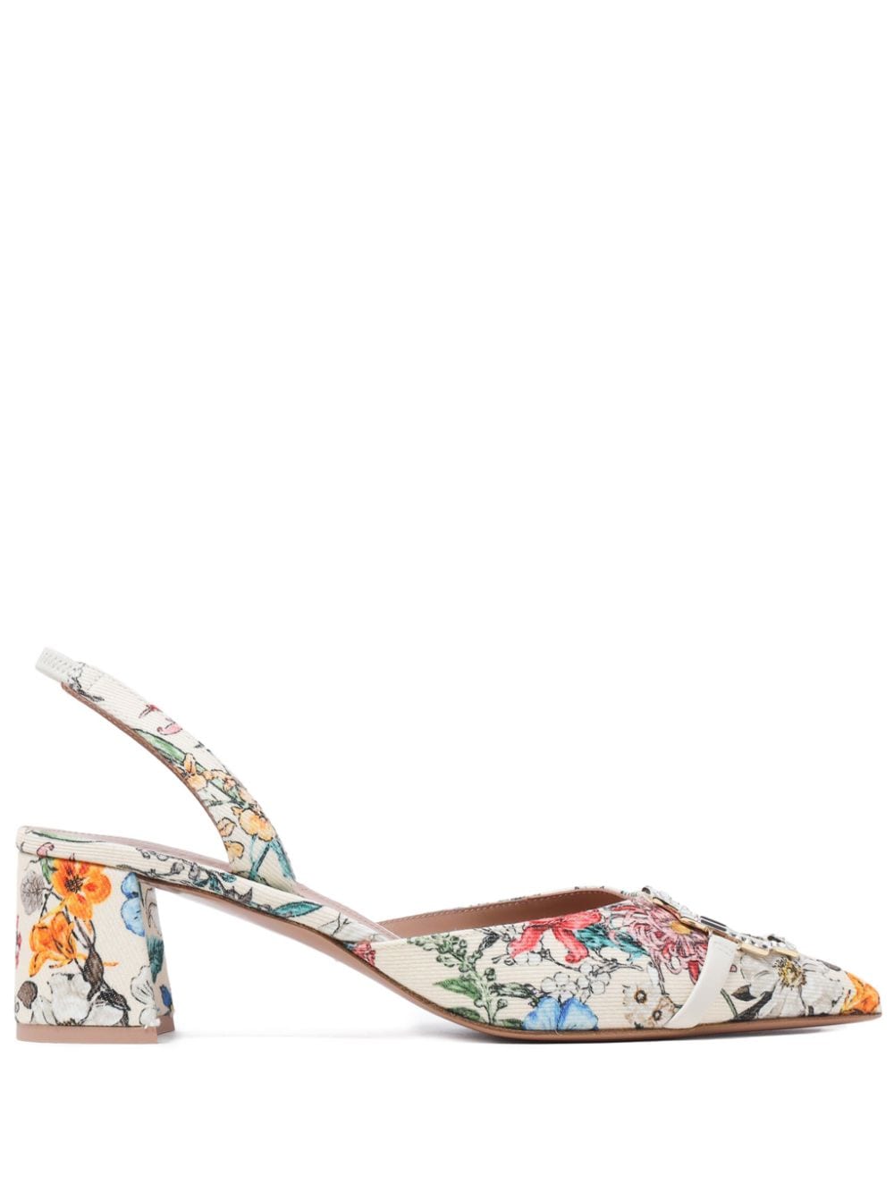 Malone Souliers floral-print pumps - Neutrals von Malone Souliers