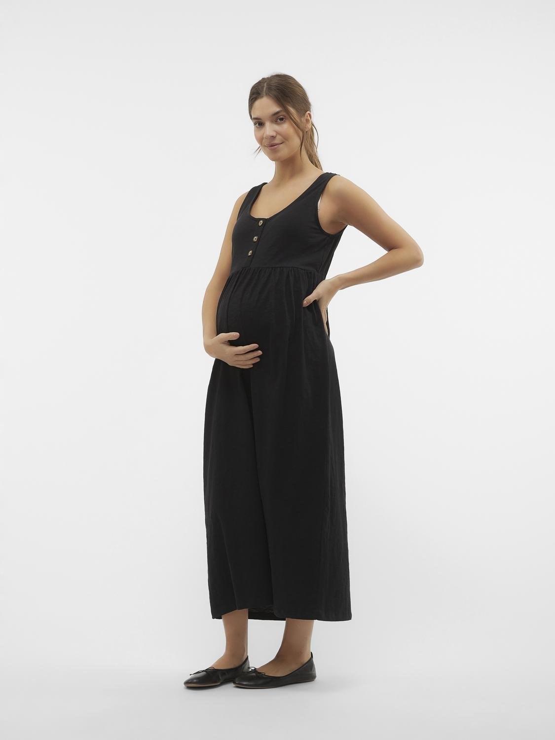 Mamalicious Trägerkleid »MLEVI LIA SL JRS ANKLE DRESS 2F NOOS« Mamalicious Trägerkleid »MLEVI LIA SL JRS ANKLE DRESS 2F NOOS« von Mamalicious