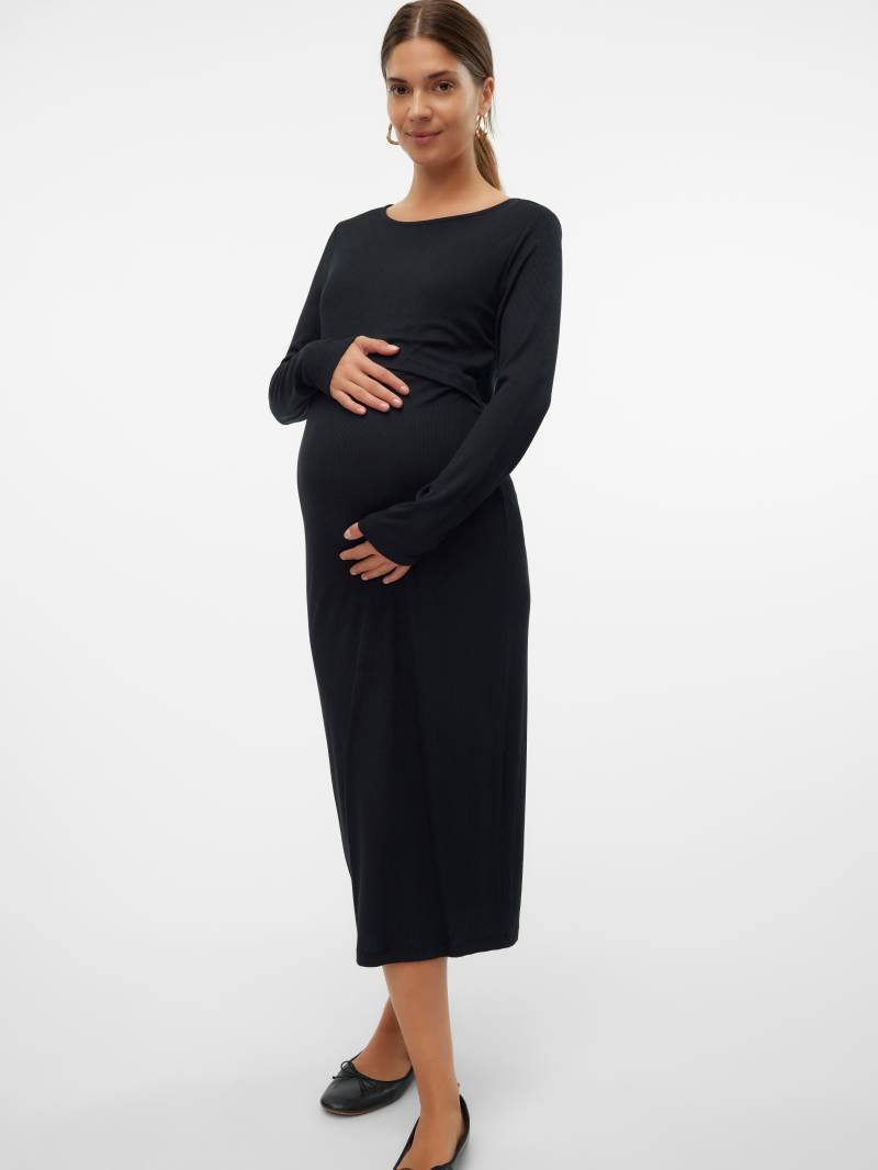 Mamalicious Umstandskleid »MLBRYNNA JUNE LS JRS MIDI DRESS 2F NOOS« von Mamalicious