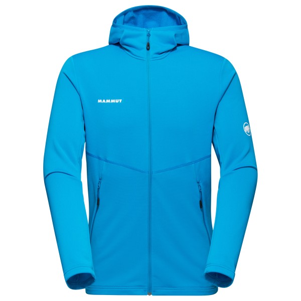 Mammut - Aconcagua Light Midlayer Hooded Jacket - Fleecejacke Gr S blau von Mammut