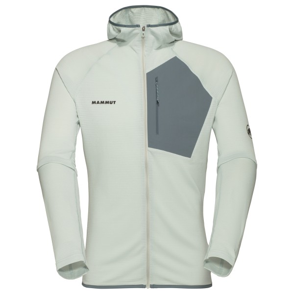 Mammut - Aenergy Light ML Hooded Jacket - Fleecejacke Gr M grau von Mammut