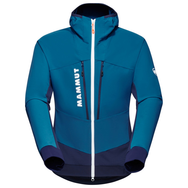 Mammut - Aenergy SO Hybrid Hooded Jacket - Softshelljacke Gr L;M;S;XL;XXL blau;schwarz von Mammut