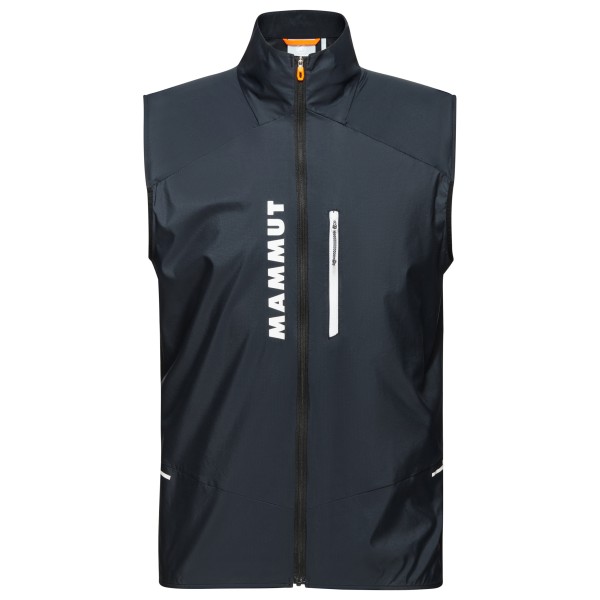 Mammut - Aenergy Trailrunning Windbreaker Hybrid Vest - Softshellgilet Gr M blau von Mammut