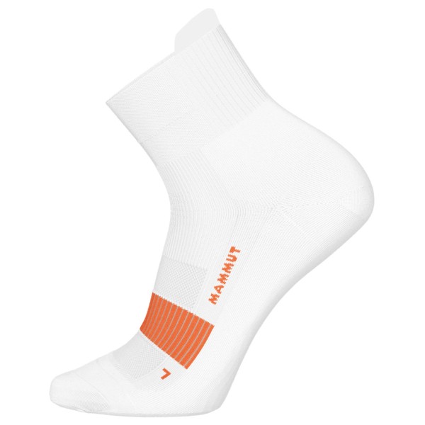 Mammut - All-Mountain Targeted Cushion Quarter - Wandersocken Gr 36-38 weiß/ tangerine von Mammut
