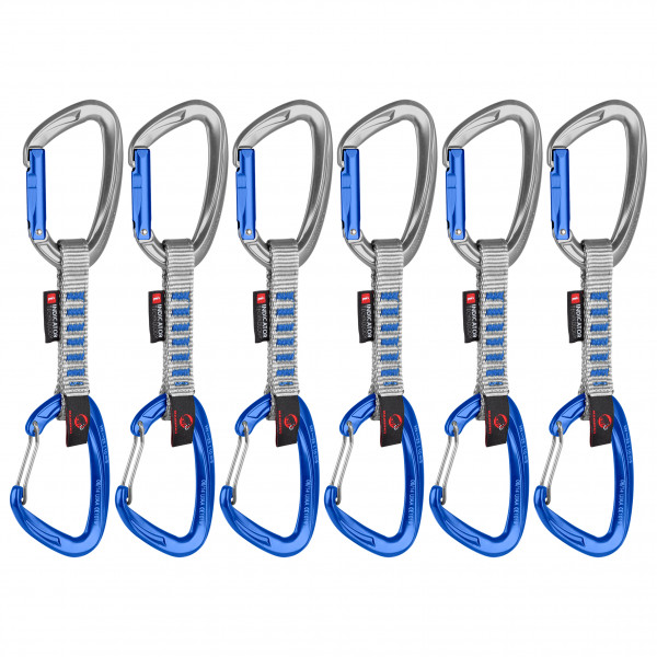 Mammut - Crag Keylock Wire Quickdraws - Express-Set Gr 10 cm - Straight / Wire Gate grau Mammut - Crag Keylock Wire Quickdraws - Express-Set Gr 10 cm - Straight / Wire Gate grau von Mammut