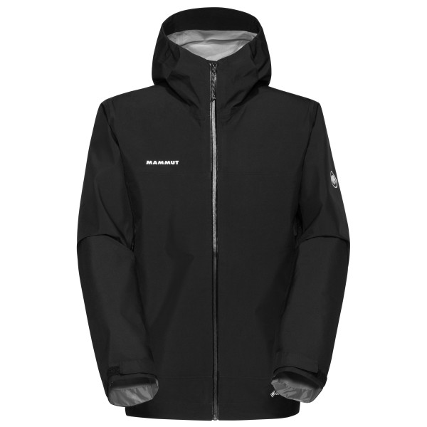 Mammut - Crater Light Hardshell Hooded Jacket - Regenjacke Gr L schwarz von Mammut