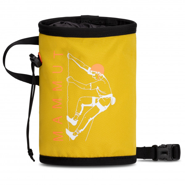 Mammut - Gym Print Chalk Bag - Chalkbag Gr One Size gelb von Mammut