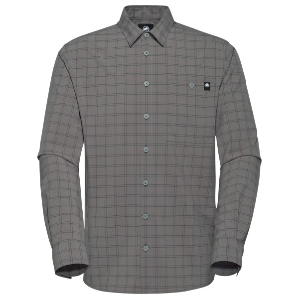 Mammut - Lenni Longsleeve Shirt - Hemd Gr 3XL;L;M;S;XL;XXL blau;grau;oliv;weiß/grau Mammut - Lenni Longsleeve Shirt - Hemd Gr 3XL;L;M;S;XL;XXL blau;grau;oliv;weiß/grau von Mammut