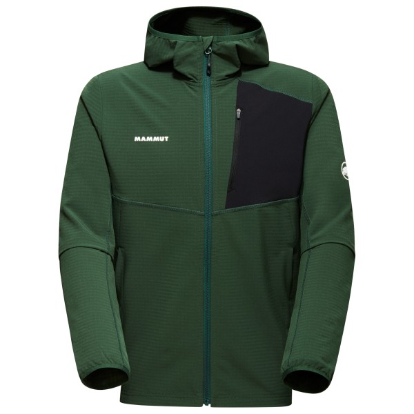 Mammut - Madris Light ML Hooded Jacket - Fleecejacke Gr L grün von Mammut