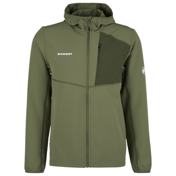 Mammut - Madris Light Midlayer Hooded Jacket - Fleecejacke Gr XXL oliv von Mammut