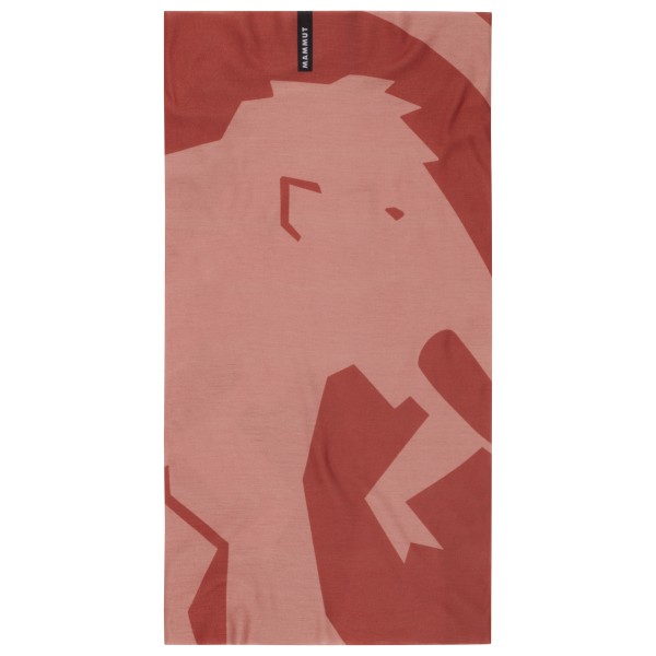 Mammut - Mammut Neck Gaiter Logo - Halstuch Gr One Size rosa/rot von Mammut