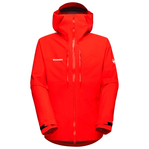 Mammut - Taiss HS Hooded Jacket - Regenjacke Gr L rot von Mammut