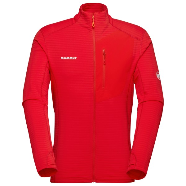 Mammut - Taiss Light ML Jacket - Fleecejacke Gr M rot von Mammut