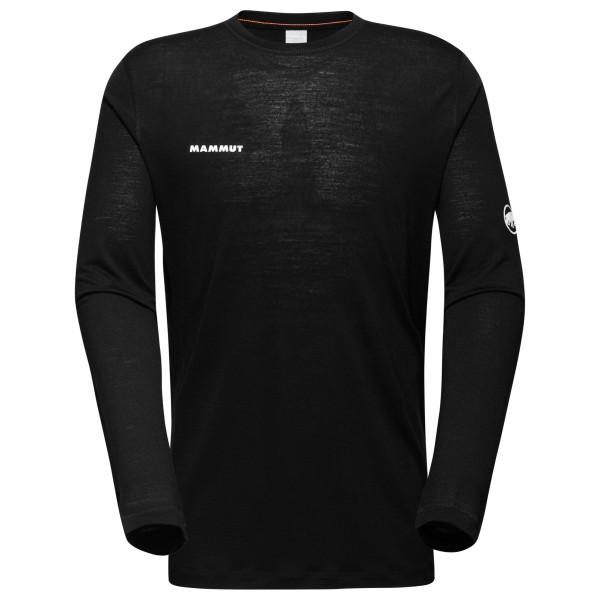 Mammut - Tree Wool Firstlayer Longsleeve - Funktionsshirt Gr XL schwarz von Mammut