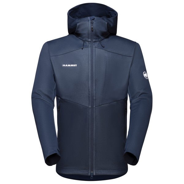 Mammut - Ultimate VII SO Hooded Jacket - Softshelljacke Gr 3XL;L;M;S;XL;XXL blau;schwarz von Mammut