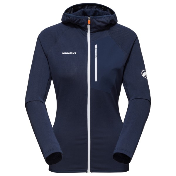 Mammut - Women's Aenergy Light Midlayer Hooded Jacket - Fleecejacke Gr XL blau von Mammut