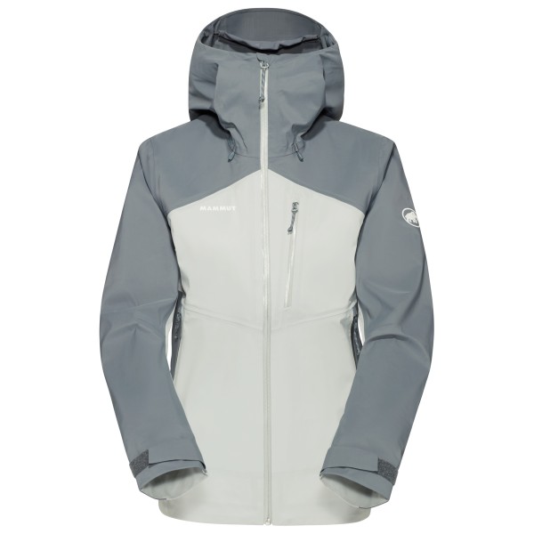 Mammut - Women's Alto Guide Hardshell Hooded Jacket - Regenjacke Gr M grau von Mammut