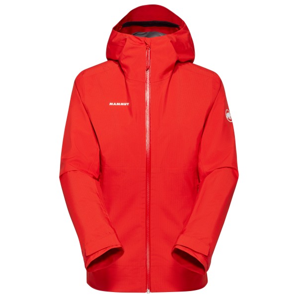 Mammut - Women's Alto Light Hardshell Hooded Jacket - Regenjacke Gr S rot von Mammut