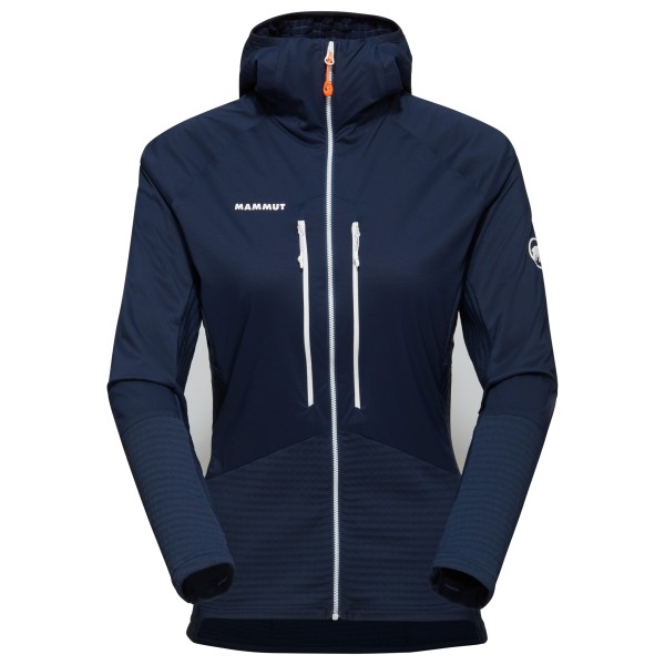 Mammut - Women's Eiger Nordwand ML Hybrid Hooded Jacket - Softshelljacke Gr XL blau von Mammut