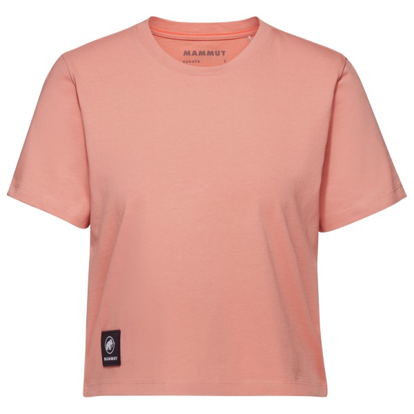 Mammut - Women's Massone T-Shirt Cropped Patch Gr L;M;S;XL;XS rot;schwarz von Mammut