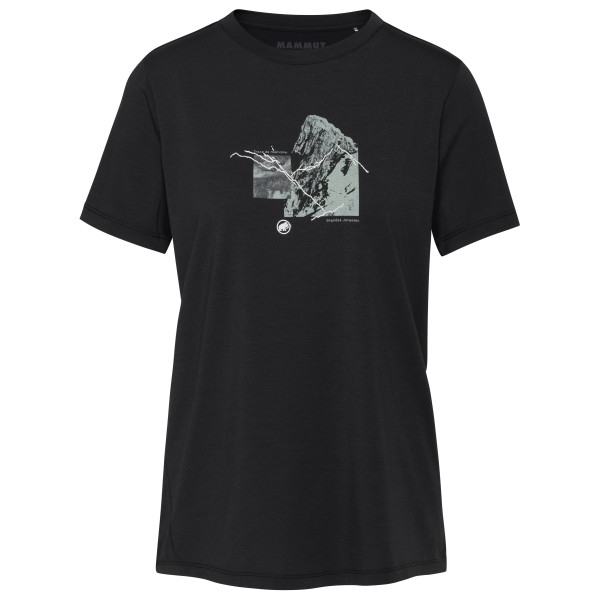 Mammut - Women's Mountain T-Shirt 4208m - T-Shirt Gr XL schwarz Mammut - Women's Mountain T-Shirt 4208m - T-Shirt Gr XL schwarz von Mammut