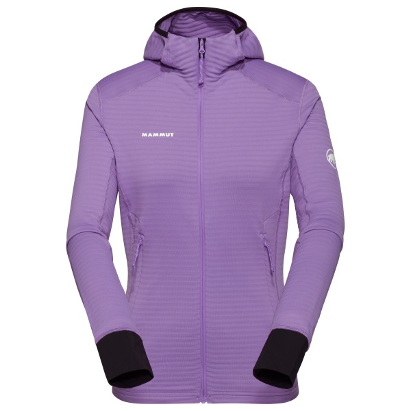 Mammut - Women's Taiss Light Midlayer Hooded Jacket - Fleecejacke Gr L lila von Mammut